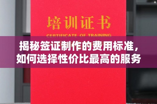 南华揭秘签证制作的费用标准，如何选择性价比最高的服务？
